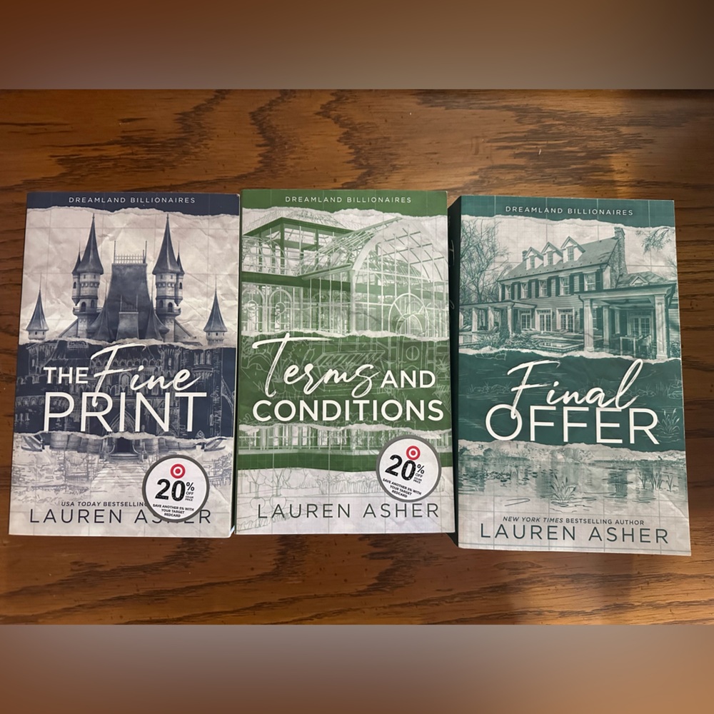Dreamland Billionaires Book Set